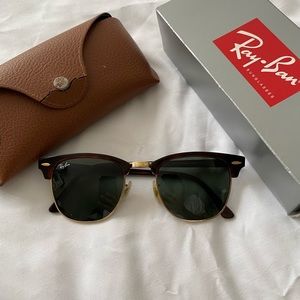 Ray-Ban Polarized Clubmaster Sunglasses